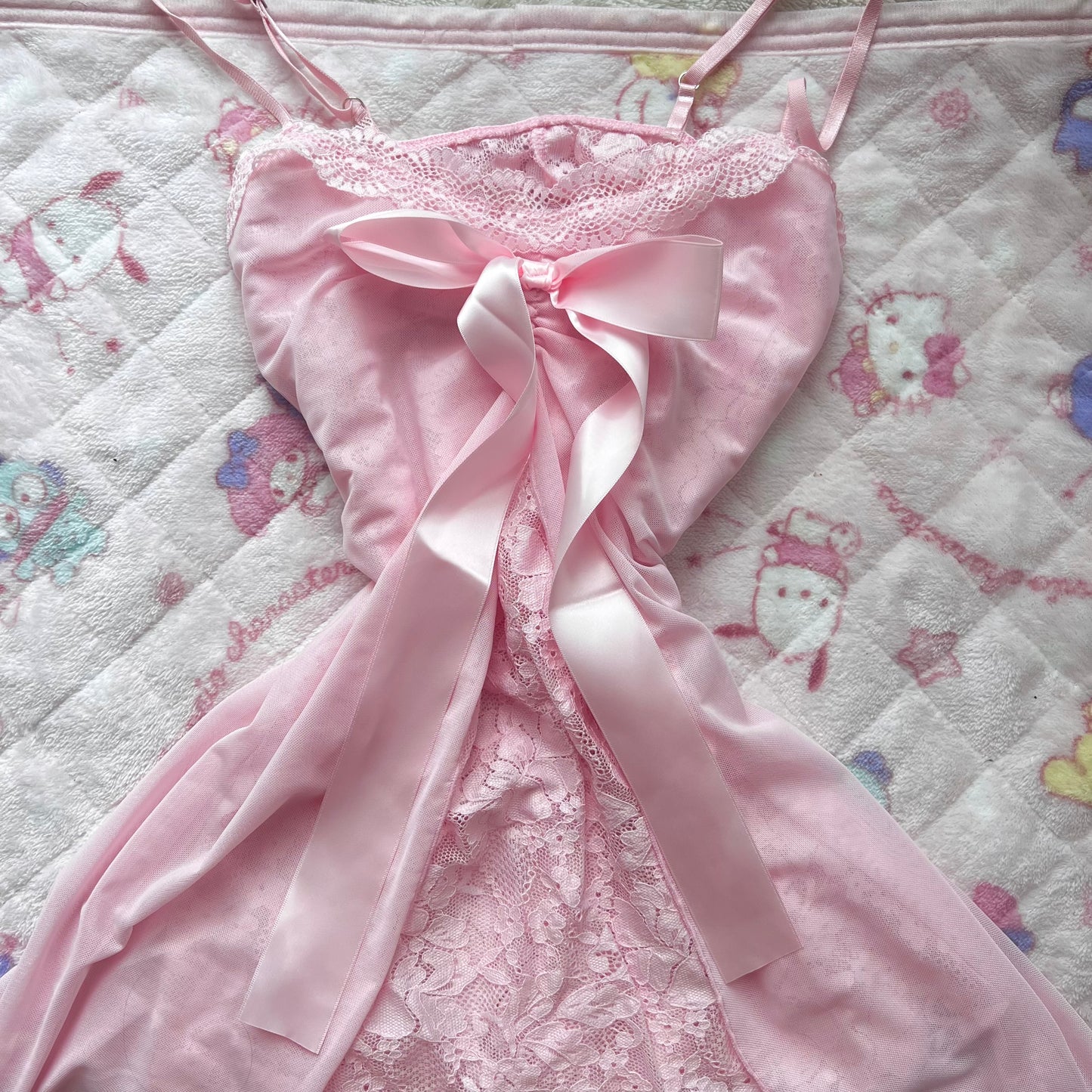 pink babydoll top