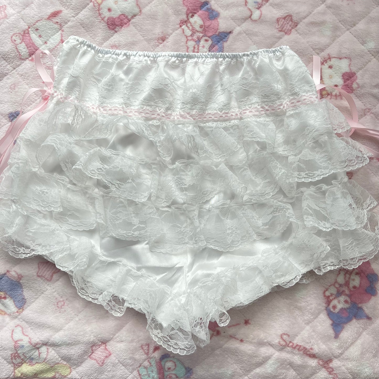 Frilly lace bloomers