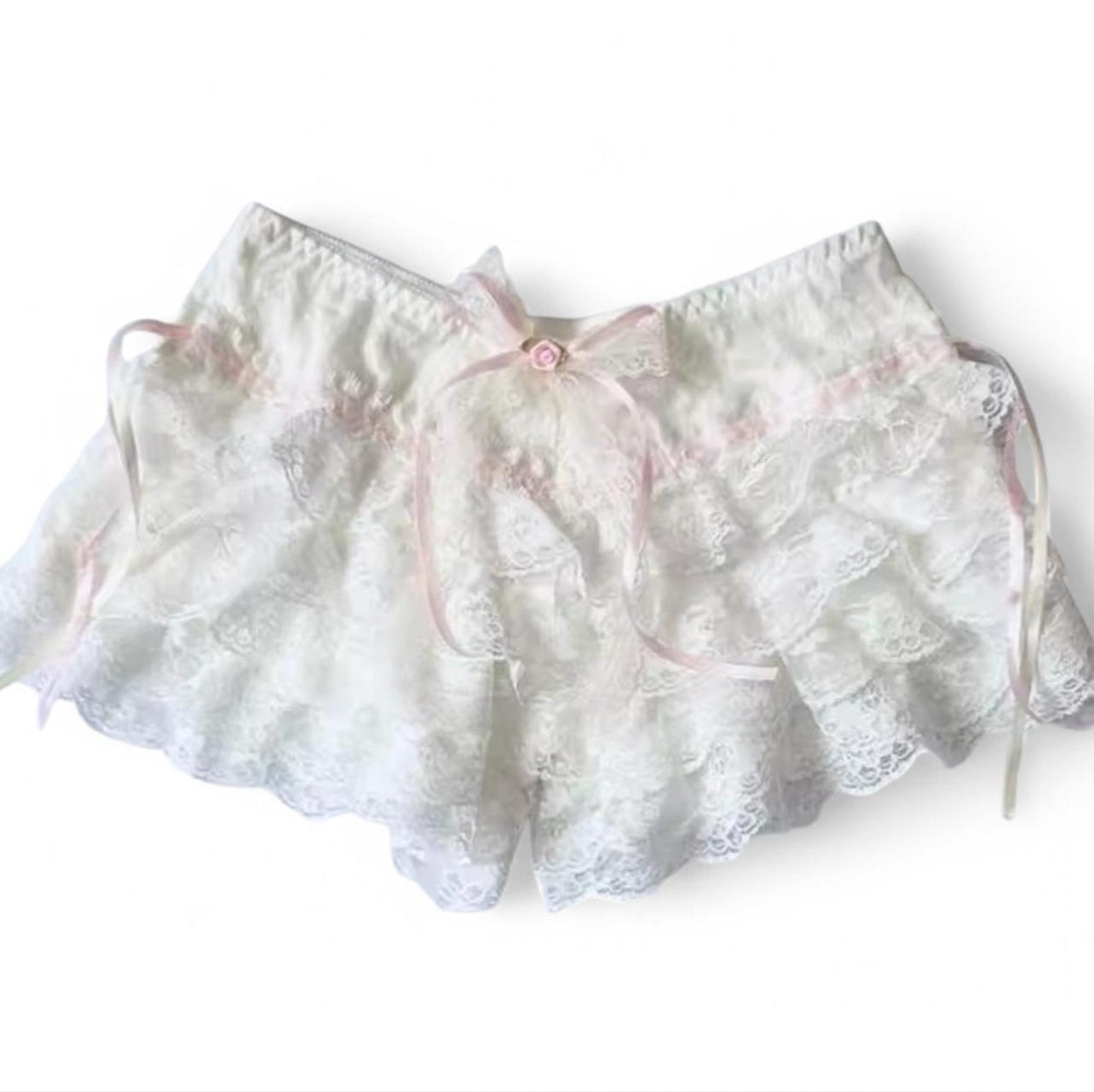 Frilly lace bloomers