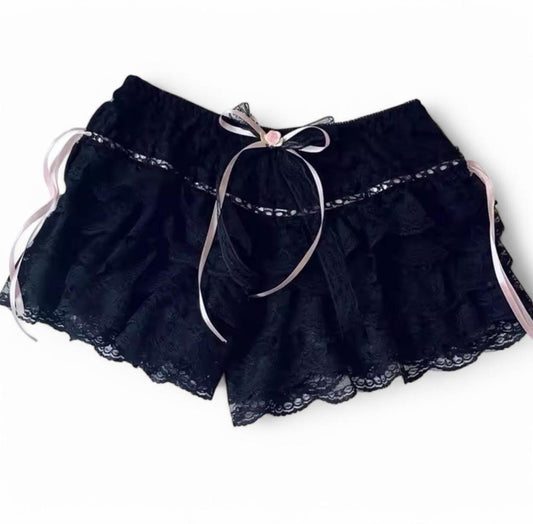 Frilly lace bloomers